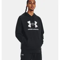 Bluzy męskie - Bluza fitness męska Under Armour Rival Fleece Logo HD - miniaturka - grafika 1