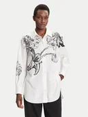 Koszule damskie - Desigual Koszula Byn Lacroix 25WWCW07 Biały Loose Fit - miniaturka - grafika 1