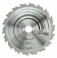 Tarcze do pił - Bosch Tarcza do piły tarczowej Standard for Wood Speed 190 x 30 x 2 6 mm 24 2608640801 1 szt - miniaturka - grafika 1