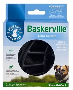 Baskerville Kaganiec Ultra-2 czarny - Kagańce dla psów - miniaturka - grafika 1