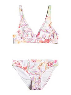 Quiksilver Tropikalny Time Przedłużony Zestaw Bikini Dziewczęce (Zestaw 1 szt.) - Stroje kąpielowe dla dziewczynek - miniaturka - grafika 1