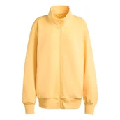 Koszulki i topy damskie - adidas dames SOFT LUX FULL-ZIP TRACKTOP, Semi Ice Tangerine, L - miniaturka - grafika 1