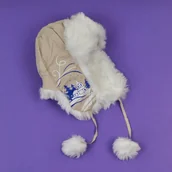 Czapki dla dzieci - Dziecięca Uszanka Zimowy Pejzaż - miniaturka - grafika 1