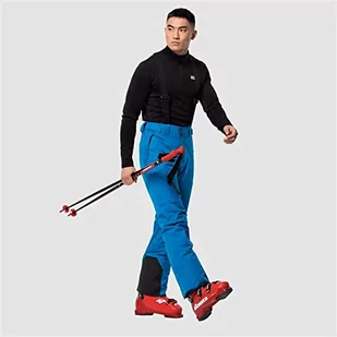 Jack Wolfskin Snow spodnie męskie, niebieski pacyfik, 27 - Spodnie męskie - miniaturka - grafika 1