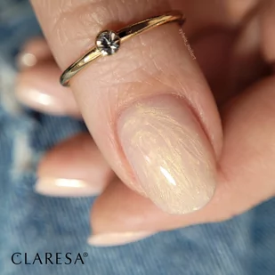 Claresa - Żel budujący SOFT&EASY builder gel gold prosecco 12g - Żele do paznokci - miniaturka - grafika 2