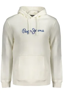 BIAŁA BLUZA MĘSKA PEPE JEANS BEZ ZAMKA - Pepe Jeans - Bluzy męskie - miniaturka - grafika 1