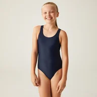 Stroje kąpielowe dla dziewczynek - Regatta Dziecięcy strój kąpielowy jednoczęściowy Katrisse Granatowy, Rozmiar: 128 cm - miniaturka - grafika 1