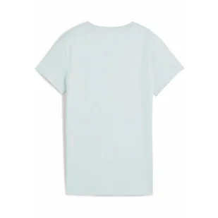 Damska koszulka ESS ELEVATED PUMA Peaceful Blue - Koszulki sportowe damskie - miniaturka - grafika 1