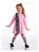 Sukienki i spódniczki dla dziewczynek - Deno Kids 2-częściowy zestaw w kolorze jasnoróżowym - miniaturka - grafika 1