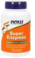 Układ pokarmowy - NOW Now - Super Enzymes  Kompleks enzymów  90 kaps - miniaturka - grafika 1