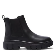 Botki damskie - Sztyblety Timberland Greyfield Chelsea TB0A5ZCG0011 Czarny - miniaturka - grafika 1