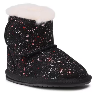 Śniegowce damskie - Emu Australia Buty Toddle Galaxy B12660 Black - grafika 1