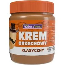 NATURAVENA Krem orzechowy klasyczny 100% bez soli/cukru 340g - Naturavena 5902367400385 - Słodkie kremy i masła - miniaturka - grafika 2