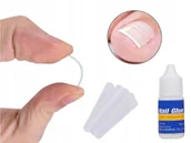 Akcesoria obuwnicze - 10 x KLAMRA PASKI NA WRASTAJACE PAZNOKCIE 24+ klej - miniaturka - grafika 1