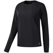 Bluzy damskie - Reebok damska bluza z kapturem Thermowarm, czarna, S - miniaturka - grafika 1