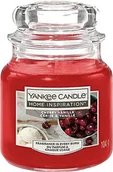 Świece - Świeca zapachowa Home Inspiration mała Cherry Vanilla 104 g - miniaturka - grafika 1