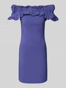 Sukienki - Sukienka koktajlowa z dekoltem carmen model ‘CARRIE’ - miniaturka - grafika 1