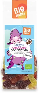 Biominki (przekąski dla dzieci) WĘŻYKI BEZ ŻELATYNY BIO 100 g - BIOMINKI - Budyń - miniaturka - grafika 2