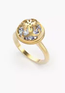 Pierścionki - Biżuteria GUESS JUBR01397JWY. Pierścionek, Kolor złoty. Kobieta. - miniaturka - grafika 1