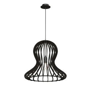 Octo lampa wiszaca 1xE27 czarna 5020 - Lampy sufitowe - miniaturka - grafika 1