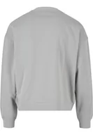 Bluzy męskie - Urban Classics Organic Boxy Pocket Crew bluza męska, Lightassphalt, 3XL - miniaturka - grafika 1