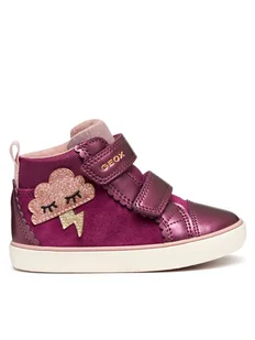 Geox Sneakersy B Gisli B561MD 022NF C8016 M Różowy - Buty dla dziewczynek - miniaturka - grafika 1