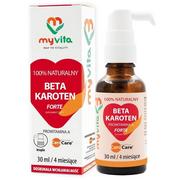 Witaminy i minerały - MyVita Beta Karoten Forte 30 ml prowitamina A - miniaturka - grafika 1