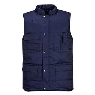 Kamizelki męskie - Portwest portwest S414 shetland Bodywarmer gilet nowa odzież robocza dla mężczyzn Warm ubranie, niebieski S414NARL - grafika 1