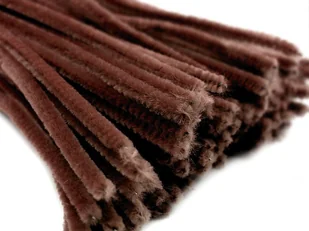 Drucik kreatywny 30cm: brąz- 10szt - Pasmanteria - miniaturka - grafika 1