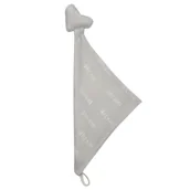 Chusty do noszenia dzieci - Muumee - Przytulanka Pieluszkowa Z Dzwoneczkiem Z Organicznej Bio Bawełny Muślin Heart Dream - miniaturka - grafika 1