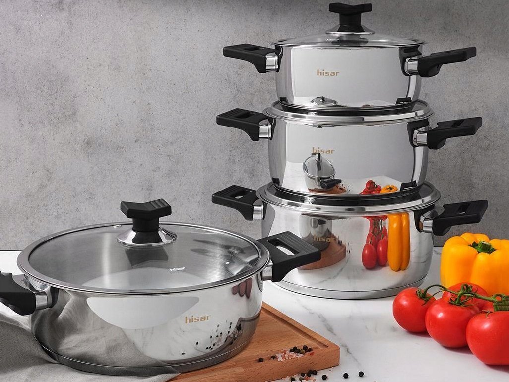 Komplet garnków (8 el.) Hisar - Belek