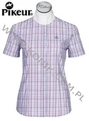 Koszulki jeździeckie - PIKEUR Koszula konkursowa damska - kratka - miniaturka - grafika 1