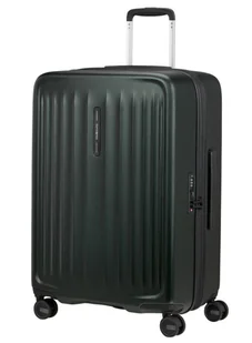 Walizka średnia poszerzana Samsonite Fyrm EXP - deep green - Walizki - miniaturka - grafika 1