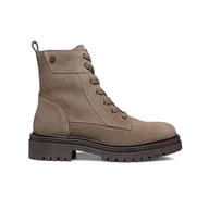 Botki damskie - Geox Damskie sztyblety D Iridea C, szarobrązowy, 39 EU - miniaturka - grafika 1