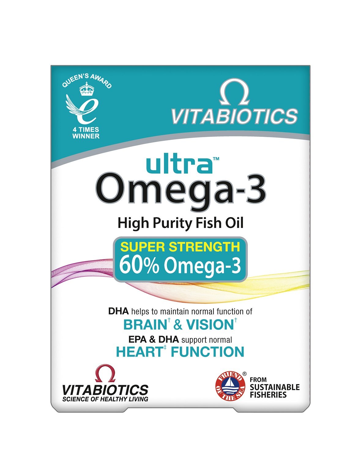 Vitabiotics Ultra Omega-3 High Purity Fish Oils, kapsułki