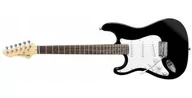 Gitary elektryczne - PURE GEWA Gitara elektryczna czarny, model dla leworecznych RC-100 - miniaturka - grafika 1