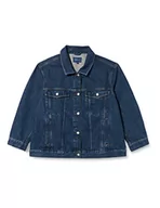 Kurtki damskie - GANT Damska kurtka D2. Oversized Denim, Dark Blue Worn in, S - miniaturka - grafika 1