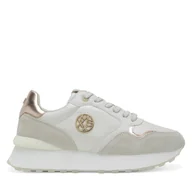 Sneakersy damskie - Sneakersy MEXX MI001013351W Beżowy - miniaturka - grafika 1