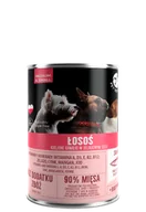 Mokra karma dla psów - Pet Republic PetRepublic kawałki w sosie z łososiem 400g 56556-uniw - miniaturka - grafika 1