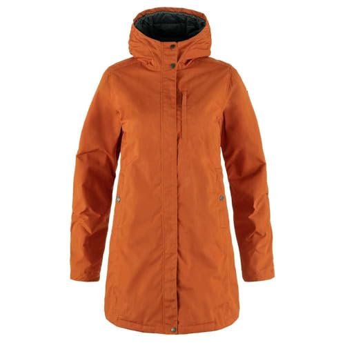 FJALLRAVEN 89644-243 Kiruna Padded Parka W damska kurtka terakotowa brązowa, rozmiar XXS