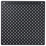 Tablice i flipcharty - IKEA SKADIS TABLICA PERFOROWANA CZARNA 56x56 CM - miniaturka - grafika 1