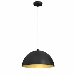 Milagro Lampa wisząca BETA BLACK/GOLD 1xE27 35cm MLP7896 - Lampy sufitowe - miniaturka - grafika 1