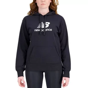 Bluza New Balance WT31533BK - czarna - Bluzy sportowe damskie - miniaturka - grafika 1