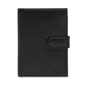 Portfele - Duży Portfel Męski Semi Line P8270-0 Czarny - miniaturka - grafika 1