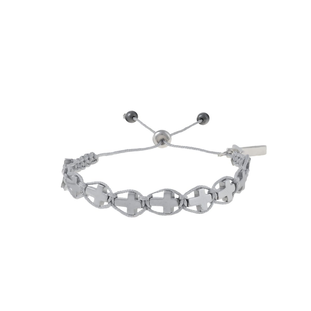 Bransoletka - dziesiątek różańca - hematyt - Ematite