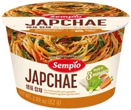 Makaron - Danie instant z ziemniaczanym makaronem Japchae Cup 82g - Sempio - miniaturka - grafika 1