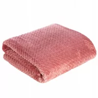 Koce - Euro Firany Koc 70 x 160 Flanelowy Design Cindy Beż 1203867 - miniaturka - grafika 1