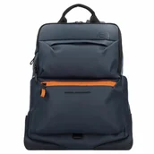 Plecaki - Piquadro Corner Plecak 42 cm Komora na laptopa night blue - miniaturka - grafika 1