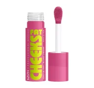 Róże do policzków - NYX Professional MakeUp Fat Cheeks róż w płynie do policzków 07 Plum Pop 8 ml - miniaturka - grafika 1