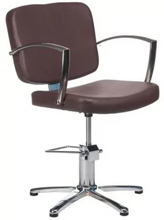 Fotel fryzjerski Dario brązowy BH-8163 - Fotele fryzjerskie - miniaturka - grafika 1